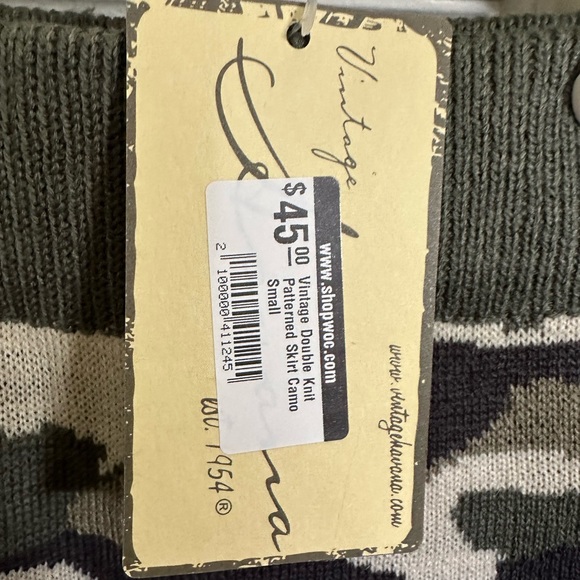 Camo knit skirt! - Picture 3 of 4